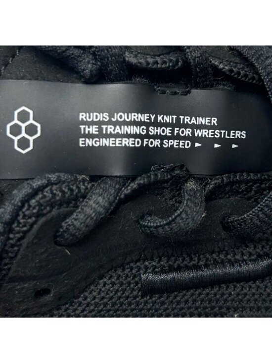 RUDIS Journey Knit Trainers M 7 W 8.5 Black Wrestlers main image 4